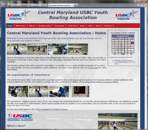 Central Maryland Youth Bowling Association website