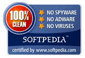 Softpedia Mac OS software database '100% CLEAN' Softpedia award